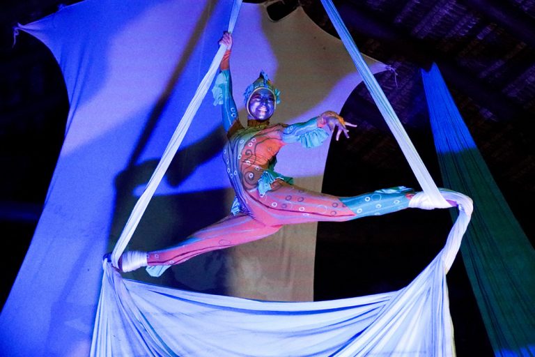 Projeto JUNTOS POR PRAIAS MAIS LIMPAS – apresentação cultural